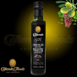 Chocolate Infused Balsamic Vinegar 250 ml Glass Bottle