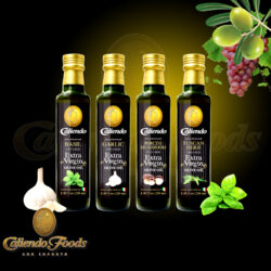 “Italiano Classico” Classic Italian 4-Pack Infused Extra Virgin Olive Oils