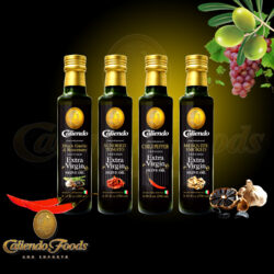 “Sapore Gourmet” Gourmet Flavor 4-Pack Infused Extra Virgin Olive Oils