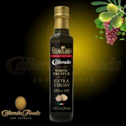 The MobKing Special Edition White Truffle Infused EVOO 250ML Glass Bottle